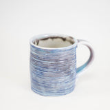 Small Mug with Blue Inlay & Banding by Michael McCarthy