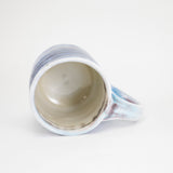 Small Mug with Blue Inlay & Banding by Michael McCarthy