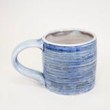 Small Mug with Blue Inlay & Banding by Michael McCarthy