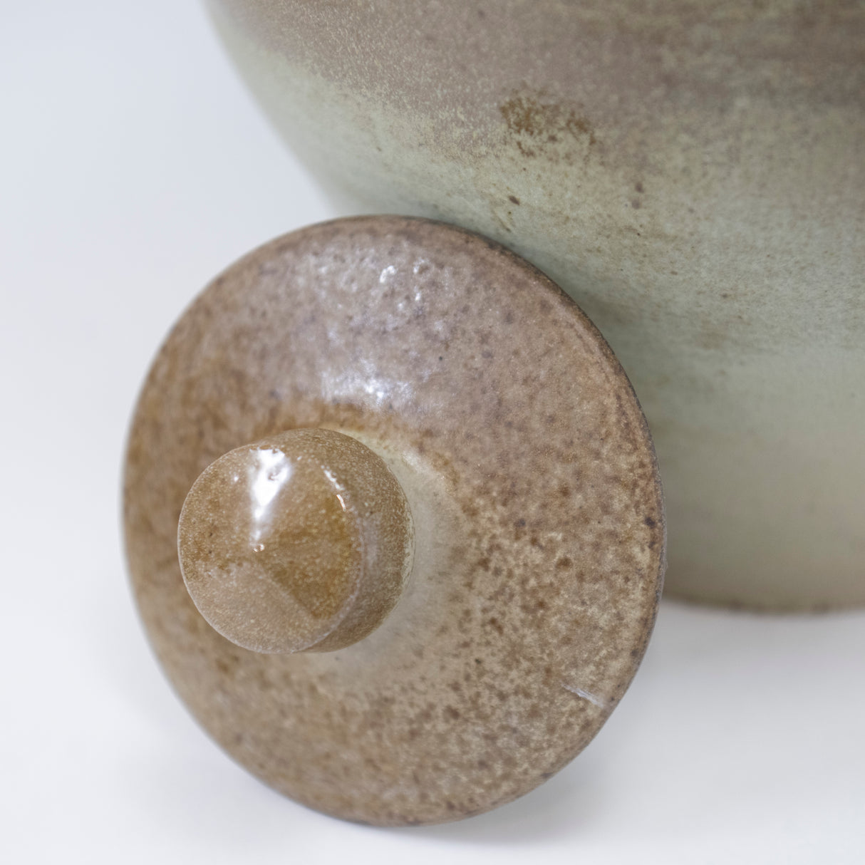 Large Covered Jar by Michael McCarthy