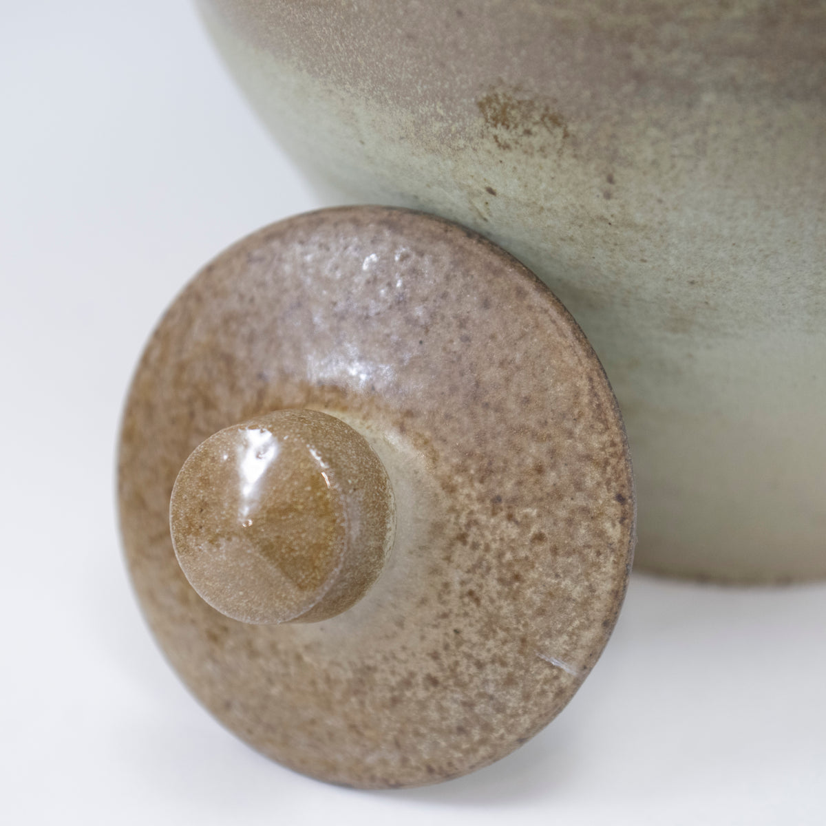 Large Covered Jar by Michael McCarthy