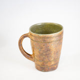 Burnished Brown Mug by Mark Shapiro