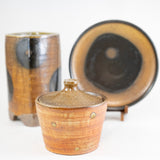 Square Vase with Dots by Mark Shapiro