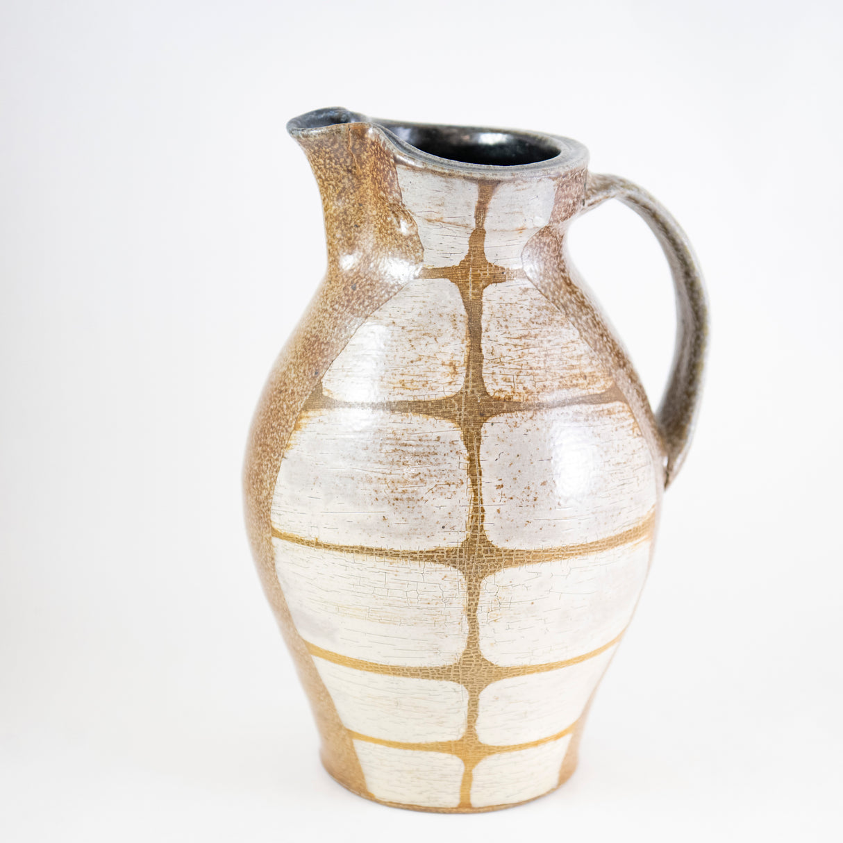 Large Pitcher with White by Mark Shapiro