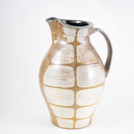 Large Pitcher with White by Mark Shapiro