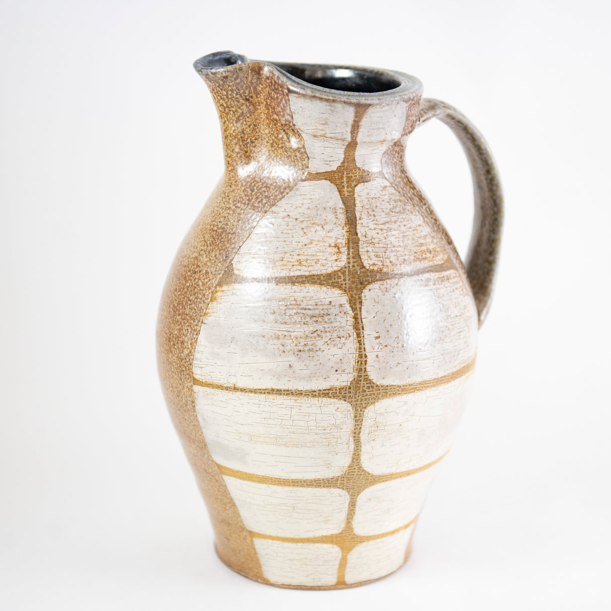 Large Pitcher with White by Mark Shapiro