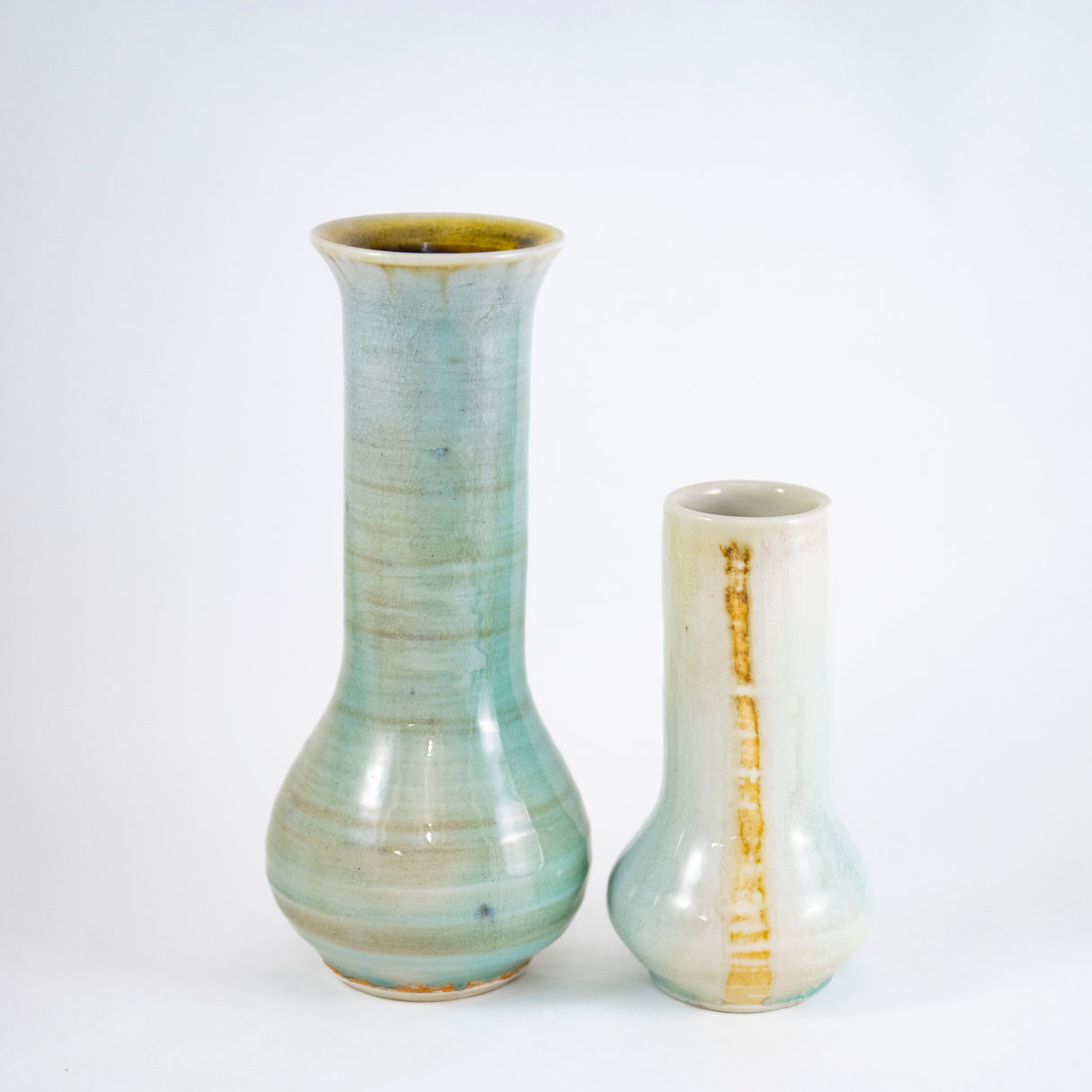 Teal Vase by Mark Shapiro