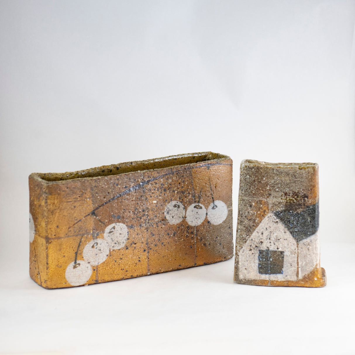 Rectangular Low Vase by Sam Taylor