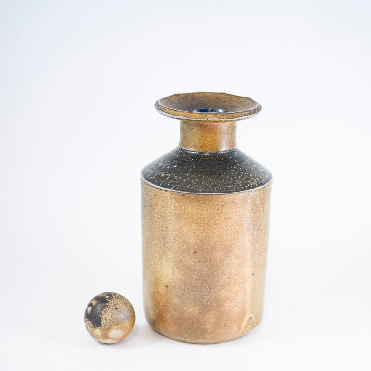 Bottle with Ball Top by Maya Machin