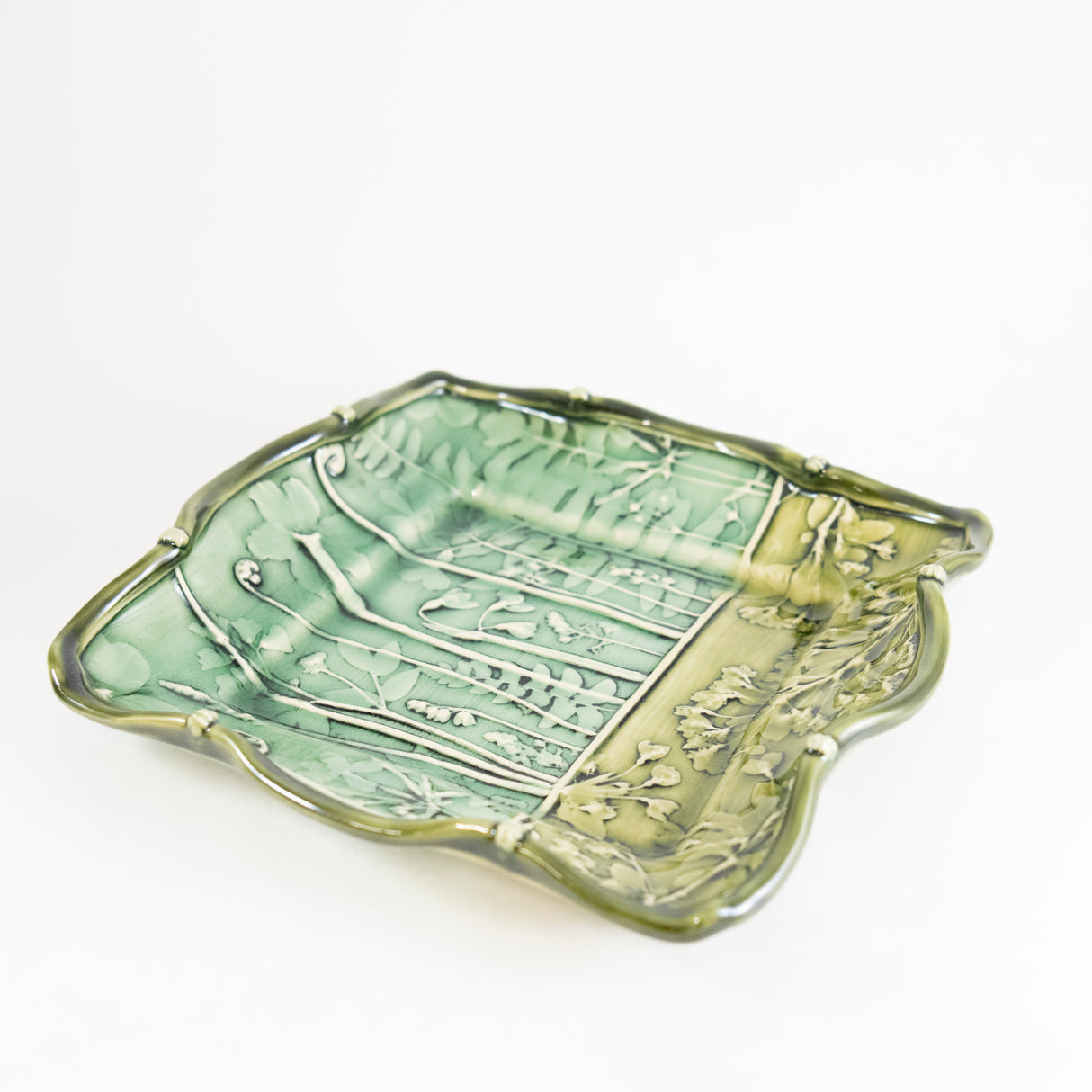 Square Platter  by Christy Knox