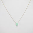 Sterling Silver Chrysoprase Necklace from bara boheme at Pinch in Northampton, MA