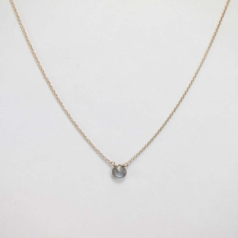 Sterling Silver Labradorite Necklace at PINCH