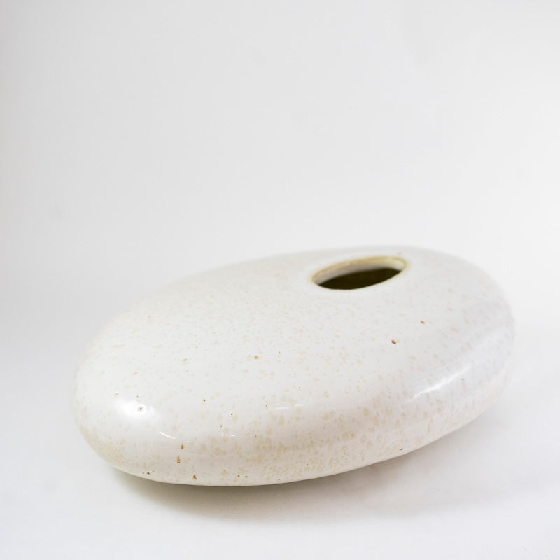 Low Oval Sculpture by Robbie Heidinger
