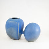 Double Blue Sculpture by Robbie Heidinger