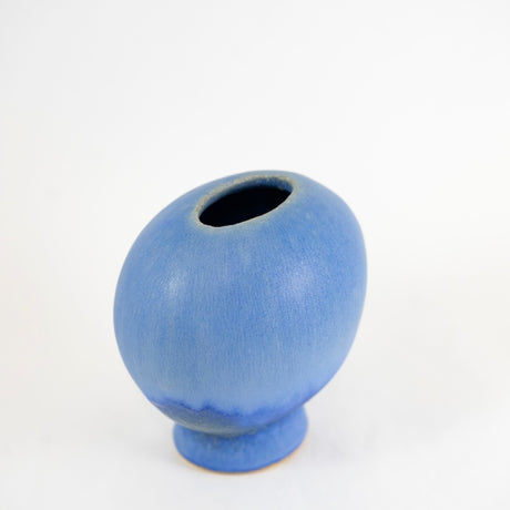 Small Single Blue Sculpture by Robbie Heidinger