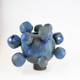 Multi Blue Squared Orbit Sculpture by Robbie Heidinger