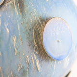 Lichen in Blues & Greens Sculpture by Robbie Heidinger