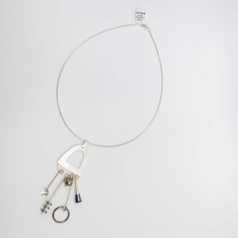 Half Dome & Charms Necklace at PINCH