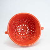 Berry Bowl in Coral Glaze