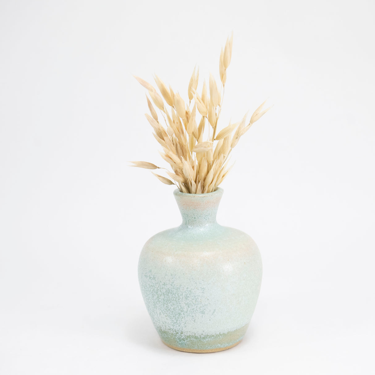 Matte Green Bud Vase