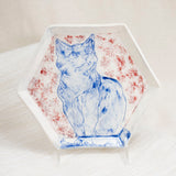 Hexagon Plate "Prim and Proper"