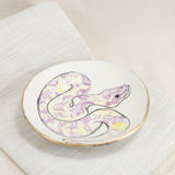 Lavender Kingsnake Bowl/Plate
