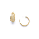Mesh Hoop Earrings