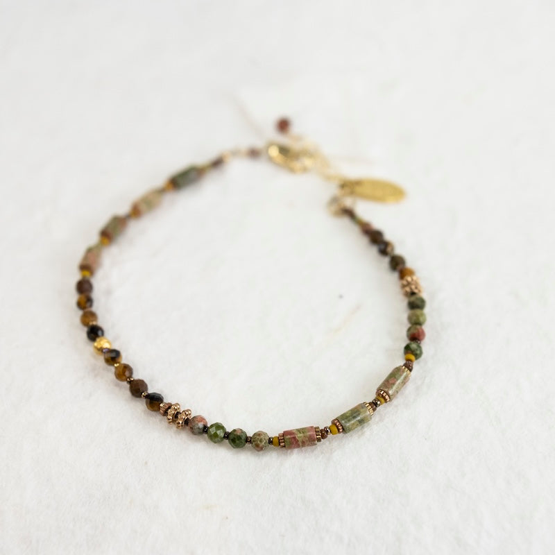 Gold Fill Bracelet with Tigers Eye