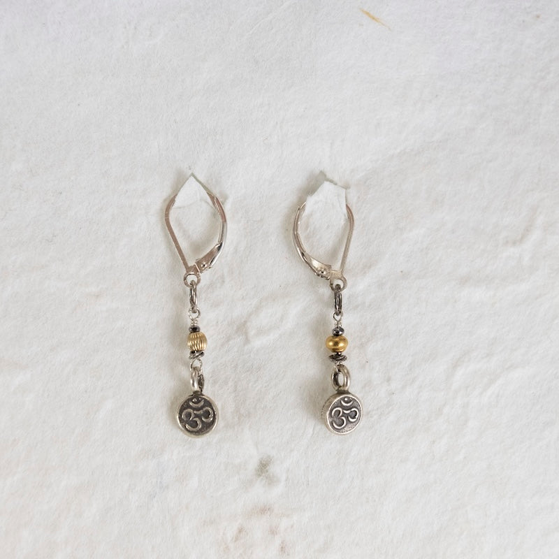 Sterling Silver Earrings with 18K Gold Vermeil