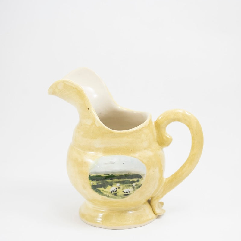 Scenic Flower Vase / Pitcher #1