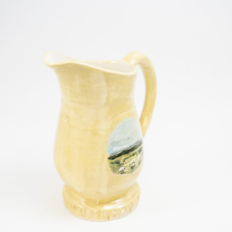 Scenic Flower Vase / Pitcher #1