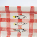 Sardine and Gingham Snack Tray
