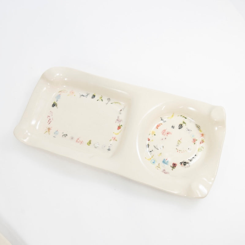 Lucky Spiral Snack Tray #1