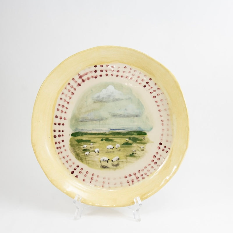 Large Scenic Plate