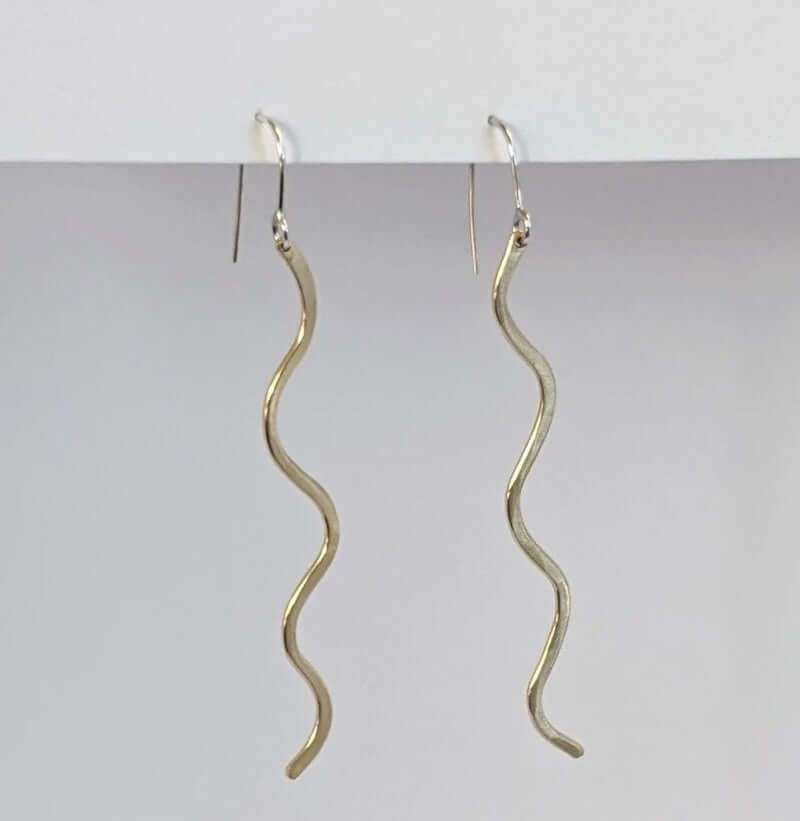 Squiggle Dangle Earrings at PINCH
