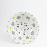 Patterned Scenic Bowl