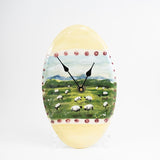 One of a Kind Ceramic Clock #3