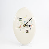One of a Kind Ceramic Clock #1