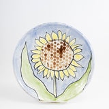 Dinner Plate with a Sunflower