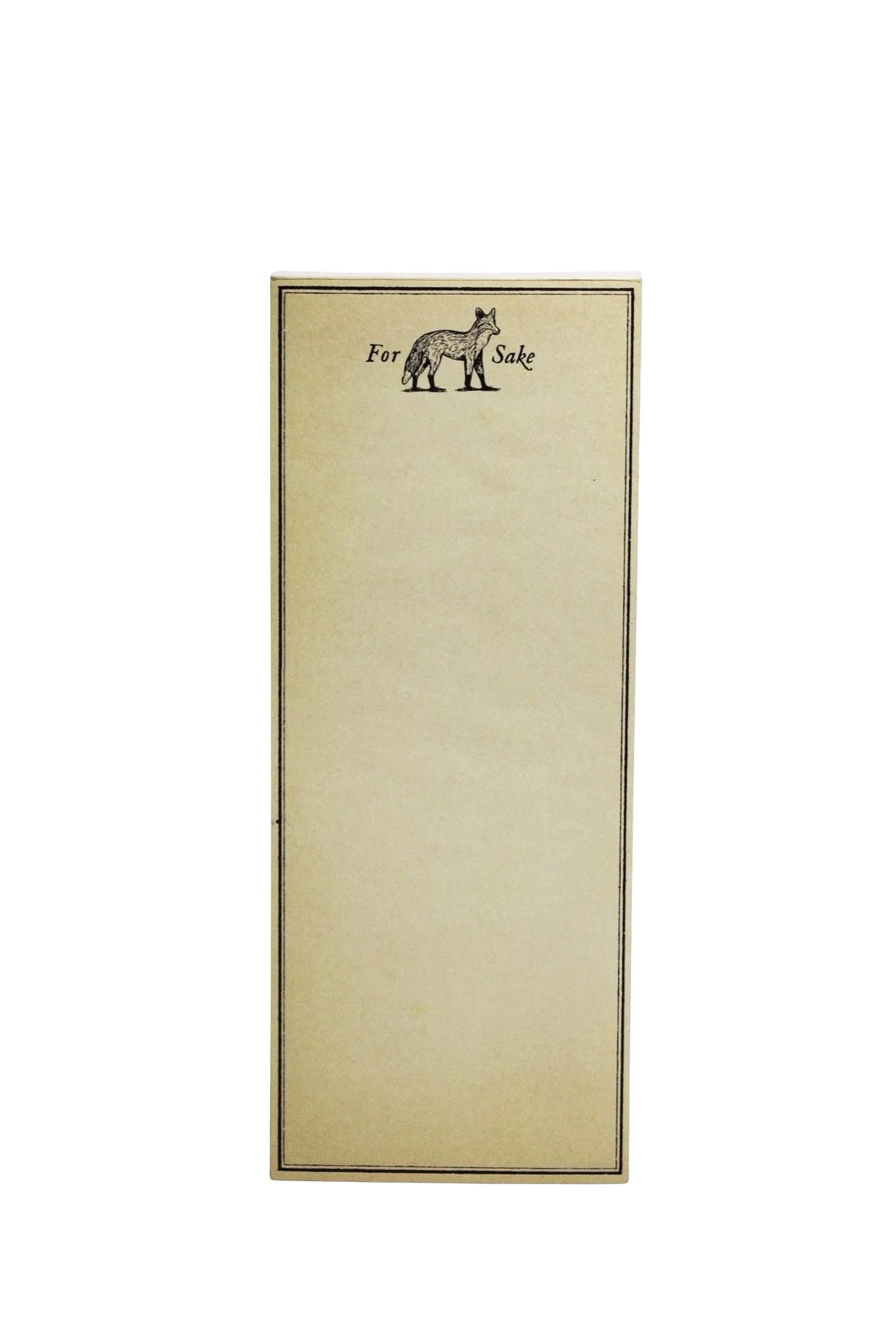 For Sake Skinny Notepad