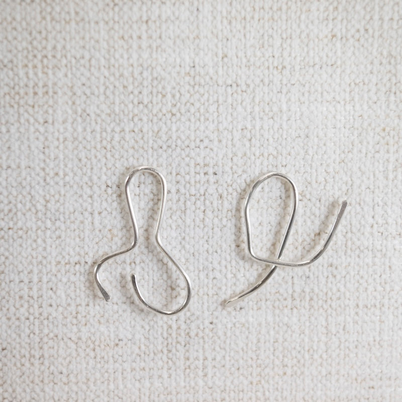 Big Squiggles Post Earrings