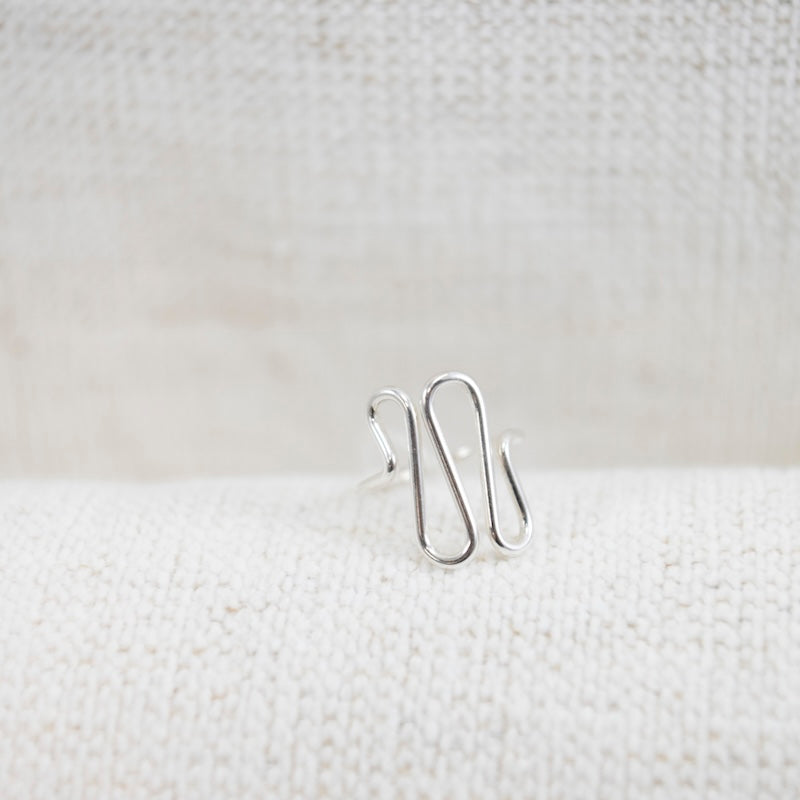 Squiggle Mother Ring