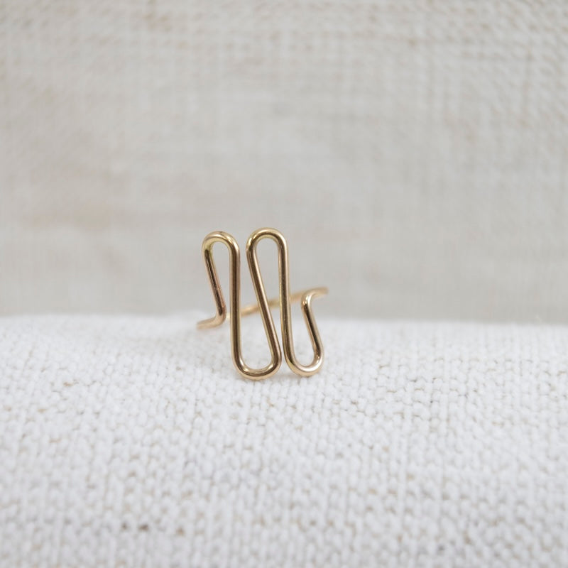 Squiggle Mother Ring