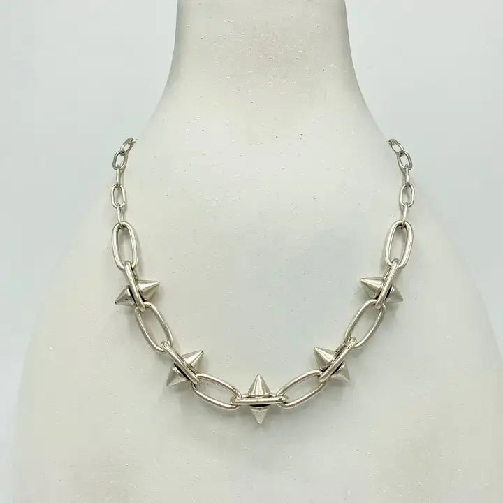 Chunky Spike Necklace at PINCH