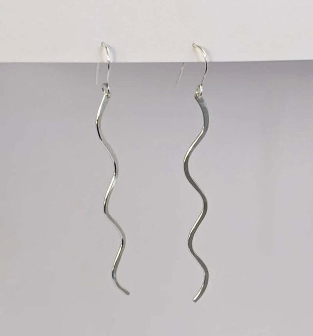 Squiggle Dangle Earrings from Rachel Gunnard at Pinch in Northampton, MA