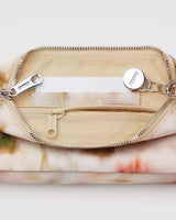 Nylon Pochette Bag in Abstract Floral