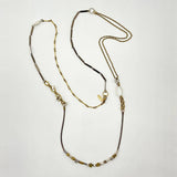 Collar largo y artístico