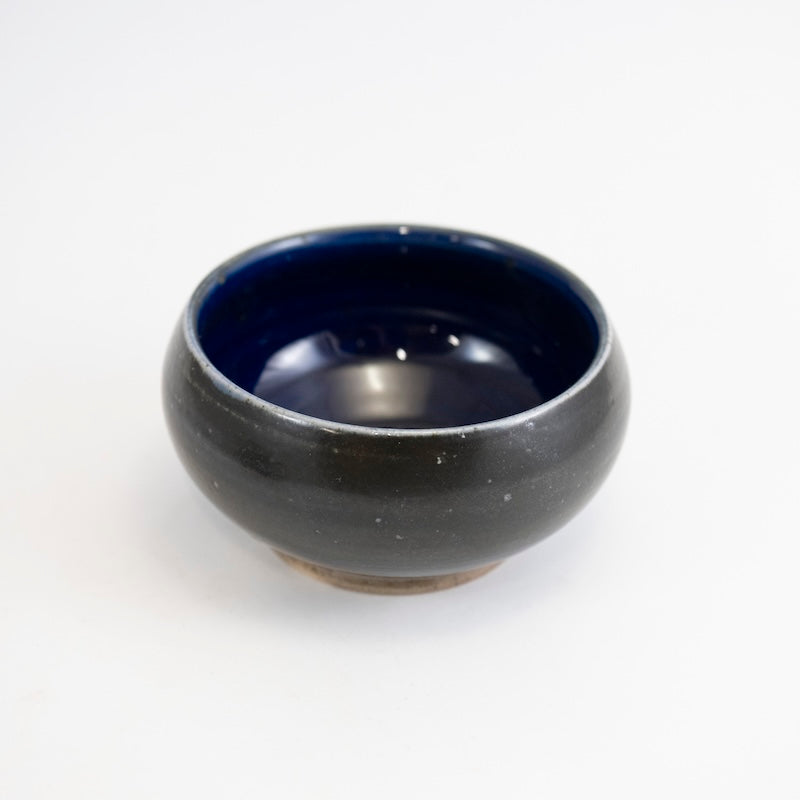 Round Bellied Black Bowl