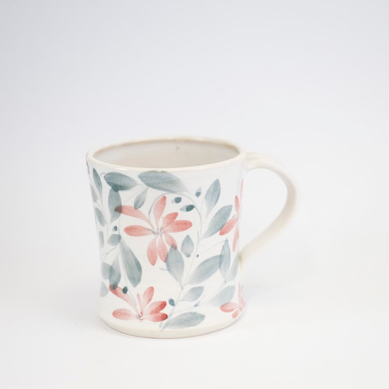 Mug with Red Flowers from Megan Hart at Pinch in Northampton, MA