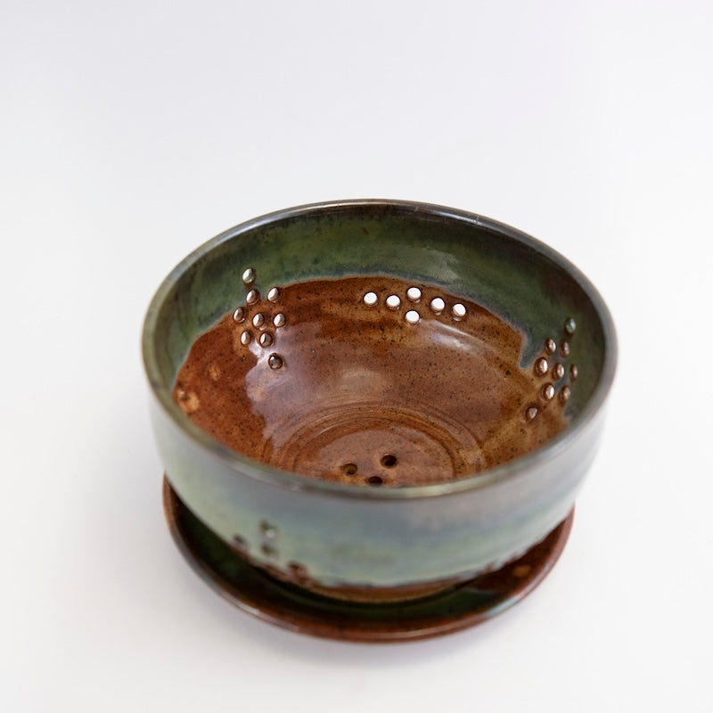 Berry Bowl in Emerald from Twice Baked Pottery at Pinch in Northampton, MA